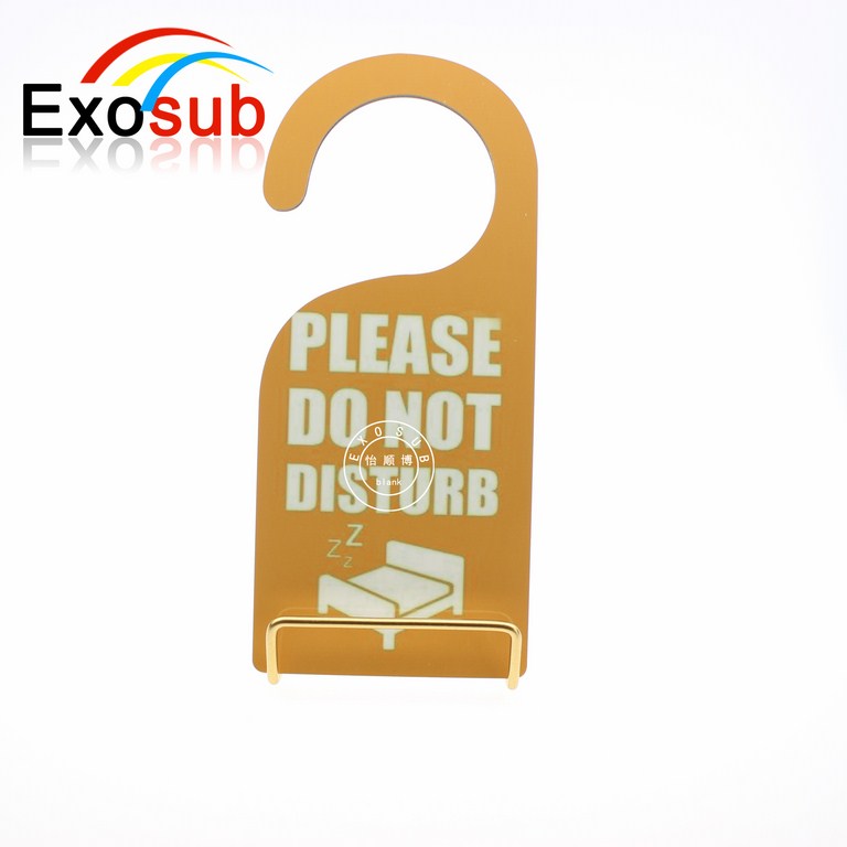 Сублимационная пустая дверная вешалка МДФ для подарков на заказ