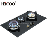 9 Api Lubang Jet 3 Burner Kompor Gas