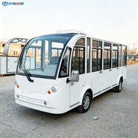 Véhicule de tourisme électrique 14 places en promotion – Buggy touristique à bas prix – Bus de tourisme électrique