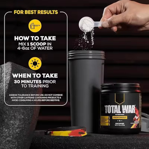 Polvo Pre-Entrenamiento OEM con Beta Alanina, Citrulina Malato y Aminoácidos para Energía, Resistencia y Nutrición Deportiva Compatible con Dieta Keto - Product Image 4