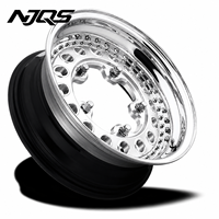 Jantes en alliage forgé Rotiform 356 en deux parties, jantes de course sur circuit, 17-21 pouces pour Ford Mustang Dodge Challenger GMC Sierra