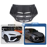 Couvre-moteur en fibre de carbone sèche style WD pour Lamborghini Urus SE 2025-2026