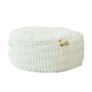Sofá Puff de Piel Sintética de Conejo a Rayas Han Doubao, Relleno de Esponja Extra Suave, Funda Extraíble para Niños y Adultos - Product Image 2