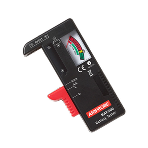 Testeur de batterie Amprobe BAT-200 pour piles AAA AA C D 1,5V et piles bouton, échelle universelle codée par couleur, certifié CE - Product Image 6