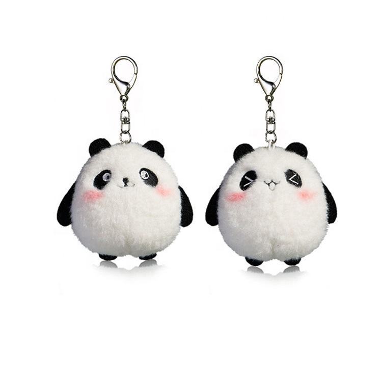 Souldershop 8-Piece Panda Keychain Set - Cute PVC Keyrings For Car Keys, Bags, Backpacks, Gifts - View #6