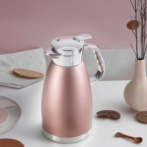 Mode populaire 304 acier inoxydable garder chaud <span class=keywords><strong>café</strong></span> et tasse à thé 2.3L isolation bouilloire enfants bouteille d'eau - Product Image 2