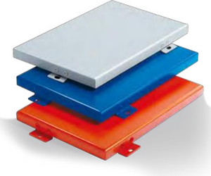 Panneaux de façade extérieurs légers en PVDF et aluminium, ignifuges 3,0 mm, prix usine, pour murs-rideaux - Product Image 2