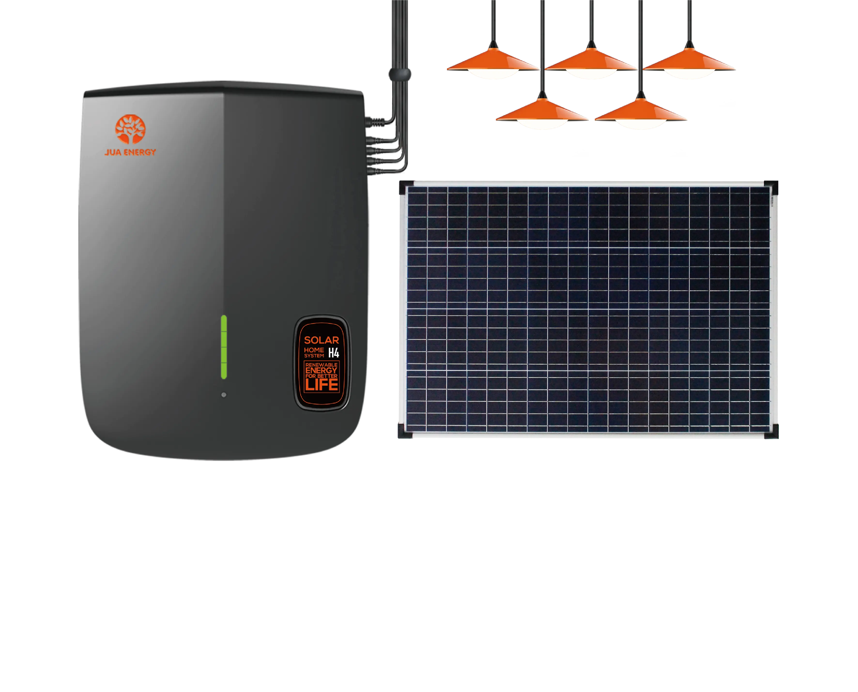 Portable Power Station Battery Backup Power Supply Charged by Solar