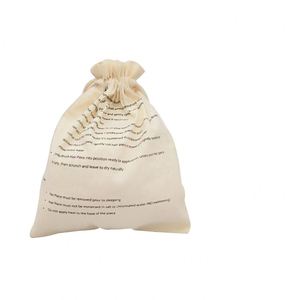 Customized Cotton Drawstring <b>Gift</b> Dust <b>Bag</b> for Underwear Storage Packaged in Elegant Packaging <b>Bag</b> - Product Image 1