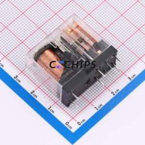 G2R-2-DC12 Power Relay DIP,12.7x28.8mm Relay 12V 2 Changeover: 2C (DPDT-Changeover)::: 8 5A-250VAC/5A-30VDC - Product Image 1