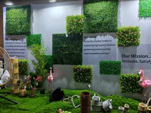 Vente en Gros Rose Blanche 3D Mariage Rose Décoration Personnalisée Fleurs Artificielles Panneaux Muraux - Product Image 5