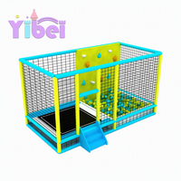 Trampolín Rectangular Pequeño Personalizable Gratuito, Trampolín Profesional Grande para Interiores, Parque de Trampolines Comercial para Niños
