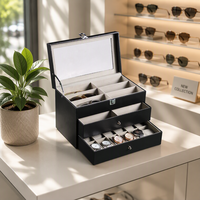 Présentoir à lunettes en acrylique personnalisé avec logo OEM, prix d'usine en gros, pour magasin d'optique, présentoir à lunettes de soleil