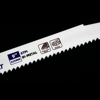 Lame de scie multifonctionnelle bi-métallique de qualité supérieure pour la coupe du bois, 10 TPI, 225 mm, emballage personnalisable OEM, Chine