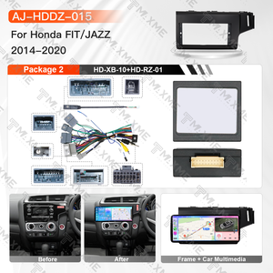 หน้าจอสัมผัสขนาด 12.3 นิ้ว ระบบนำทาง GPS มัลติมีเดีย Carplay ติดตั้งบนแผงหน้าปัด DSP สำหรับ<span class=keywords><strong>รถ</strong></span>ยนต์ฮอนด้า ฟิต ปี 2014-2020 วิทยุติด<span class=keywords><strong>รถ</strong></span>ยนต์ระบบแอนดรอยด์ - Product Image 4