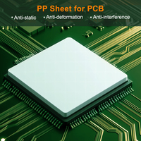 Panneau PP haute résistance pour PCB avec isolation, antistatique et anti-rayures, taille stable et bonne résistance