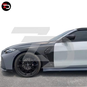 Plastica M4 Body Kit per <span class=keywords><strong>BMW</strong></span> <span class=keywords><strong>serie</strong></span> <span class=keywords><strong>4</strong></span> G22 Coupe G23 <span class=keywords><strong>Cabrio</strong></span> 425i 430i 2020 Up paraurti griglia principale cappa parafanghi minigonne laterali scarico - Product Image 5
