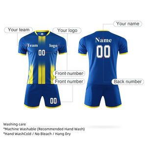 Maglia da calcio originale di alta qualità traspirante maglia sportiva estiva per giocatori bambini adulti Thailand 25 <span class=keywords><strong>Club</strong></span> fan professionali' - Product Image 2