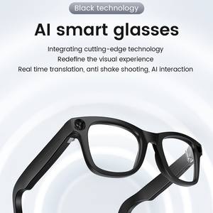 New Arrivals 2025 Ai Smart <b>Camera</b> Glasses with Chat Gpt, Ar Smart Glass Film Ai Smart Glasses with 800W Pixel <b>Camera</b> - Product Image 2