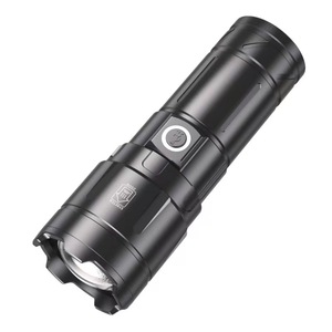 Bestseller Aluminum Alloy Flashlight Ultra-bright Long-range LED <b>Rechargeable</b> Convenient Emergency Flood Prevention - Product Image 3