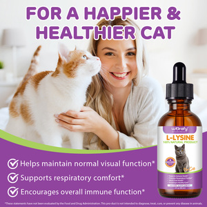 Worafy Vente en gros Gouttes <span class=keywords><strong>de</strong></span> <span class=keywords><strong>lysine</strong></span> liquide <span class=keywords><strong>pour</strong></span> <span class=keywords><strong>chat</strong></span> Suppléments <span class=keywords><strong>de</strong></span> L-<span class=keywords><strong>lysine</strong></span> <span class=keywords><strong>pour</strong></span> chats Chatons Immunitaire Respiratoire Soutien <span class=keywords><strong>de</strong></span> la santé oculaire - Product Image 2