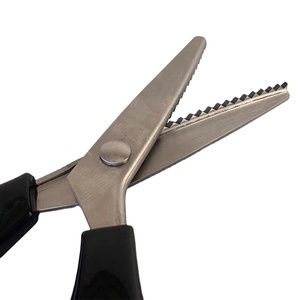 Ciseaux à dentelle, ciseaux de tailleur, ciseaux à dents de chien à motif ondulé large, ciseaux triangulaires dentelés pour <span class=keywords><strong>tissu</strong></span> - Product Image 4