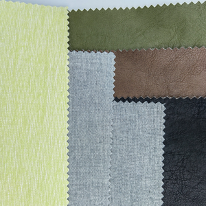 Kain kulit sintetis kualitas tinggi untuk jaket bawah <span class=keywords><strong>TC</strong></span> kulit imitasi PU untuk penggunaan garmen - Product Image 3