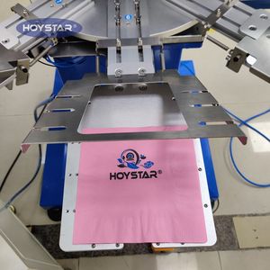 Automatische 2-Farben-Siebdruckmaschine für Papiers ervietten - Product Image 4