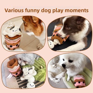 Giocattolo Interattivo per Cani a Forma di Bubble Tea con Squeaker, Dispenser di Crocchette e Puzzle Olfattivo per l'Addestramento dei Cuccioli - Product Image 5