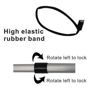 <span class=keywords><strong>Harpon</strong></span> de pêche en <span class=keywords><strong>gros</strong></span> manche en alliage d'aluminium sous-marin lance de pêche télescopique à 4 broches 150cm fourche à poisson outils de pêche - Product Image 3