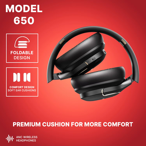 Auriculares Inalámbricos KYPTEC 650 ANC con Cancelación Activa de Ruido, Bluetooth Inalámbrico con Reducción de Ruido - Product Image 5