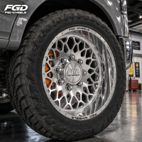 Jante forgée concave profonde en chrome poli, à motif multi-boulons personnalisé, de qualité supérieure, pour la mise à niveau des camions poids lourds grand format