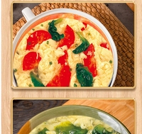 Xinmeixiang Cup Hibiscus Vegetable Spinach Seaweed Wholesale Instant Soup Egg Drop Soup 74g