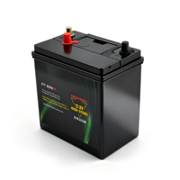 Aki Mobil Lifepo4 Bebas Perawatan Kustom Pabrik, Aki Starter Lithium 12v 40ah 50ah 100ah untuk Mobil