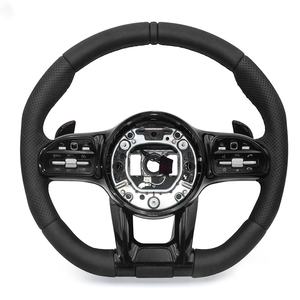 Volante Deportivo OEM Completamente Negro para Mercedes Benz E300 E350 C300 GLE W167 <span class=keywords><strong>2020</strong></span> - Product Image 1