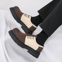 Nouvelles Tendances 2025 : Chaussures Habillées Homme – Oxfords et Mocassins Modernes Printemps, Style Workwear avec Semelle et Fermeture à Lacets