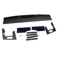 Aileron arrière de coffre GT en fibre de carbone véritable de style LP avec lumière LED rouge pour Nissan GT-R R35 09-25