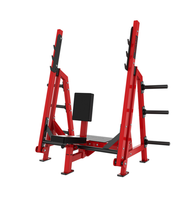 Banc d'entraînement multifonctionnel réglable à charge de plaques pour la musculation professionnelle et les salles de sport commerciales