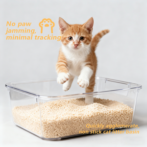 Meistverkauftes OEM/ODM Maßgeschneidertes Staubfreies Stark Klumpendes Umweltfreundliches Katzenstreu - Product Image 2