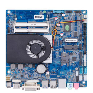 Vente flash Carte mère Elsky 4k tv Kaby Lake i3 7100U Dual Core <span class=keywords><strong>2</strong></span>.2GHz LVDS <span class=keywords><strong>2</strong></span>*DDR3 16Go de RAM Carte mère avec ventilateur avec emplacement pour carte SIM - Product Image 1