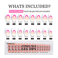 Offre Spéciale – Vente en Gros : Faux Ongles Adhésifs Blancs Imprimé Léopard Style Minimaliste Français – Tendance Hiver/Automne – Réutilisables – Lot Complet