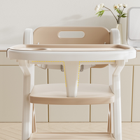 Chaise haute moderne Grow-Along, sécurité avant tout, avec plateau amovible pour bébés et enfants