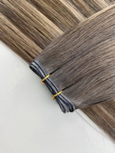 Cabello Humano Ruso de 20 Pulgadas, Cabello con Cutícula Extra Plana y Alineada, Producto de Cabello en Capas, Triple Trama Genius Weft - Product Image 5