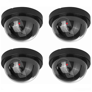 Vendita calda a casa di sicurezza per interni manichino cupola di simulazione senza video e fotocamera audio con lampeggiante LED rosso - Product Image 2
