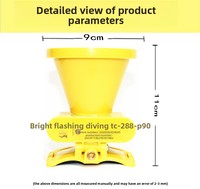 Lampe frontale LED rechargeable P90 super lumineuse et réglable, portable, pour plongée sous-marine, camping, projecteur, étanche IP68, faisceau de plus de 500 m