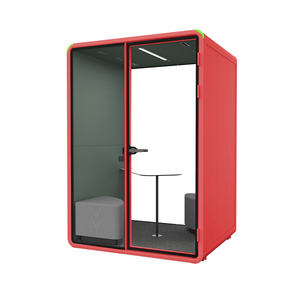 Cabine de conversation privée pour immeuble de bureaux, cabine insonorisée acoustique pour 2 personnes, cabine de réunion mobile - Product Image 6