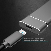 SSD externe 500 Go pour ordinateur portable, interface NVMe USB 3.1 M.2, capacité jusqu'à 1 To, 2 To, 4 To, 8 To, idéal pour les applications serveur