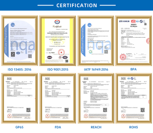 Tùy chỉnh cao-Temp Silicone cao su NBR EPDM FKM kết nối với dịch vụ cắt cho các ứng dụng ô tô - Product Image 4