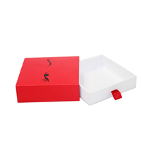 Boîte rigide en carton personnalisée de 1200gsm pour l'emballage, boîte d'emballage en papier imprimé avec logo, tiroir cadeau pour les cils