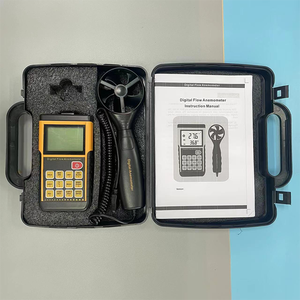 מד מהירות הרוח הדיגיטלי סוג של מד מהירות הרוח עם מקסימום/min/שעה/שעה ותפקוד שיא נתונים - Product Image 5